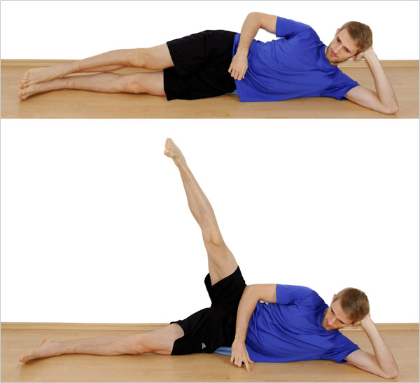 Jumper's Knee Exercise: Hip Abductions