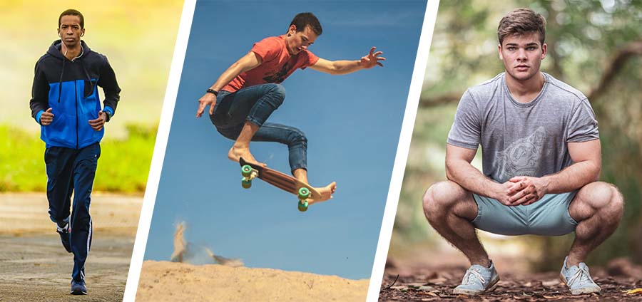 Running, jumping, and squatting can be painful if you have jumper's knee. Running, jumping, and squatting can be painful if you have jumper's knee.
