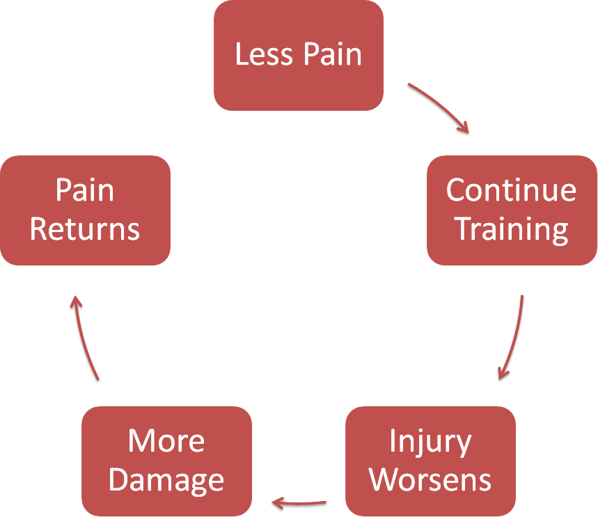 the jumper's knee pain cycle