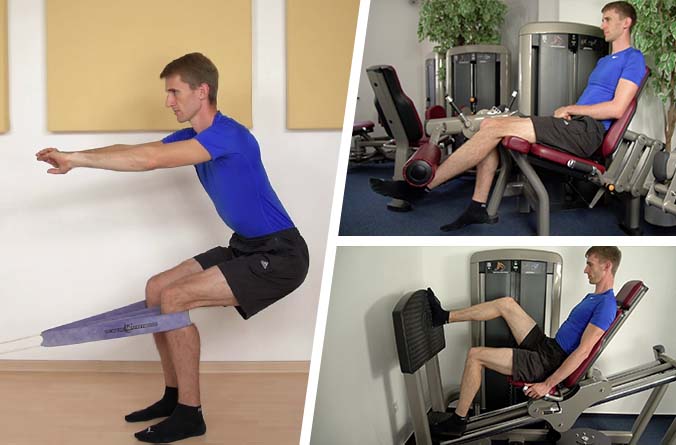 The different tendon strengthening exercises for patellar tendonitis